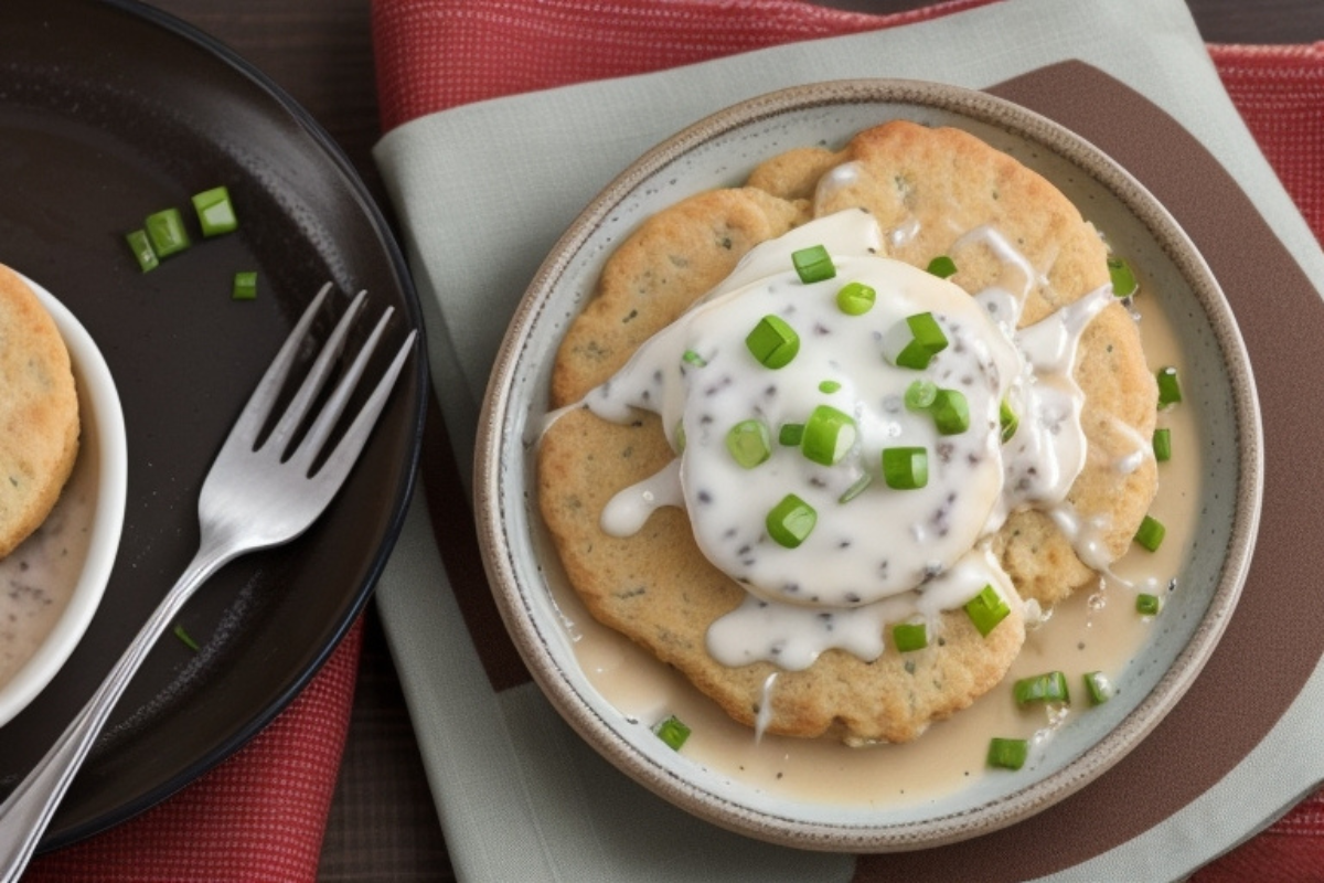 What cuisine is biscuits and gravy?