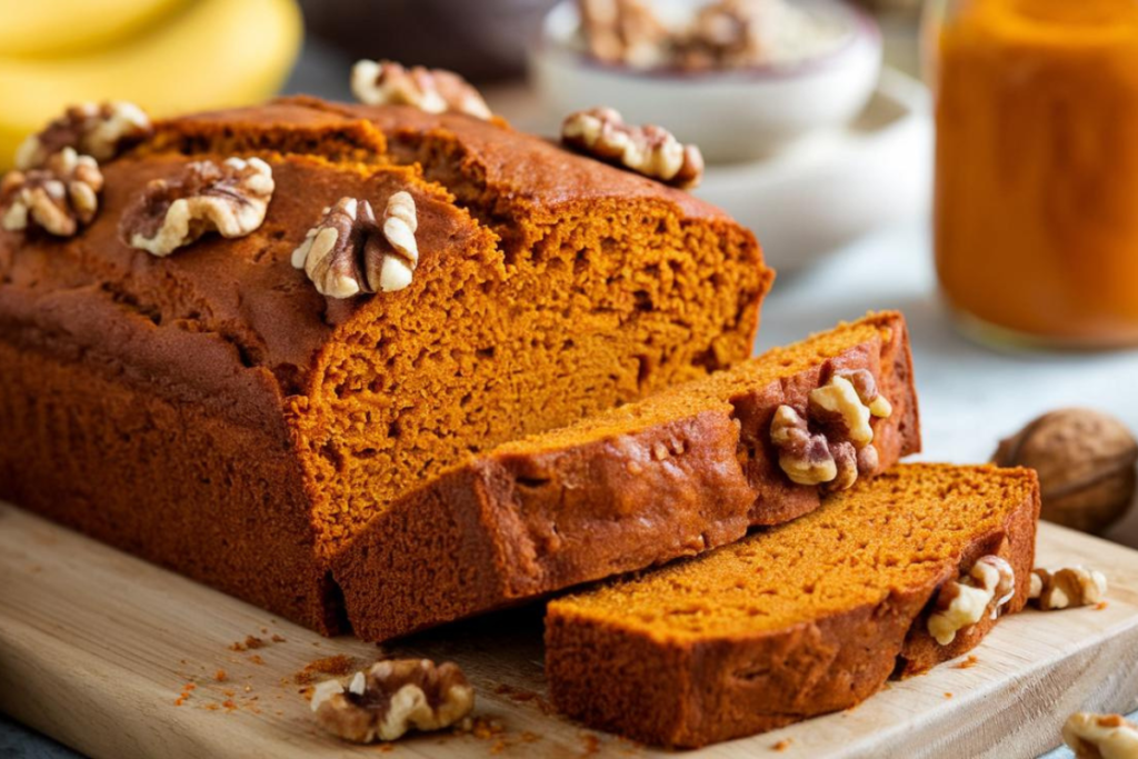 pumpkin banana bread recipe