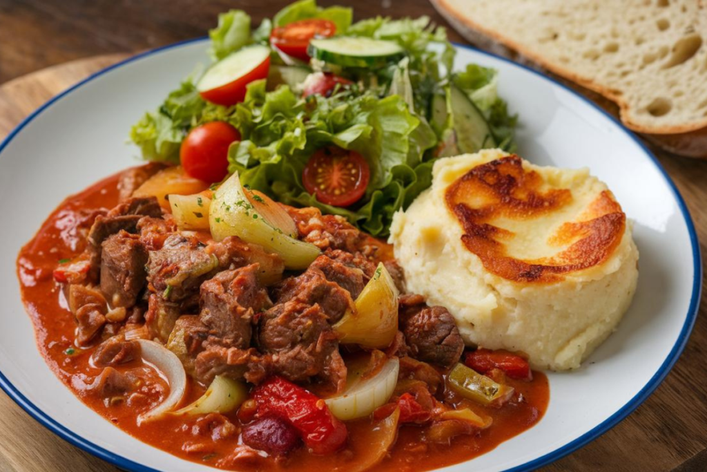 What to serve with goulash for dinner?