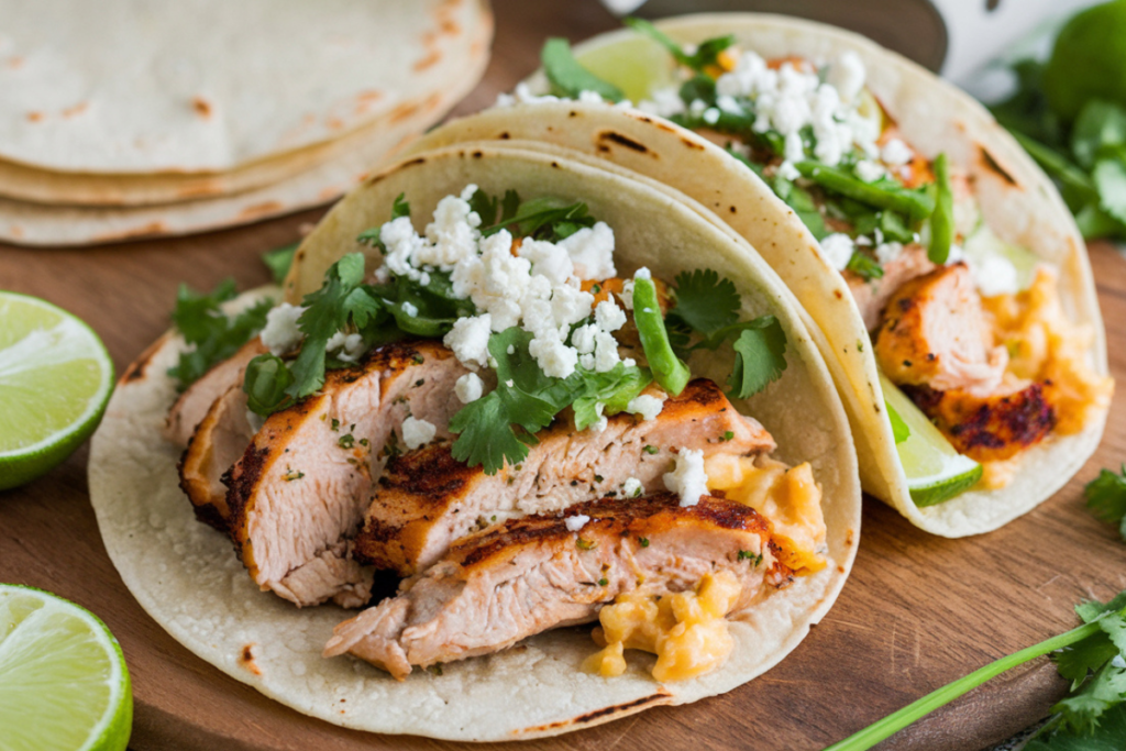 easy chicken tacos​