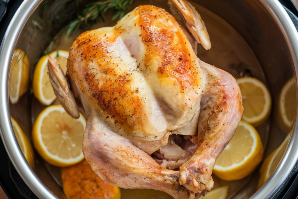 How do you keep chicken from getting tough in Instant Pot?