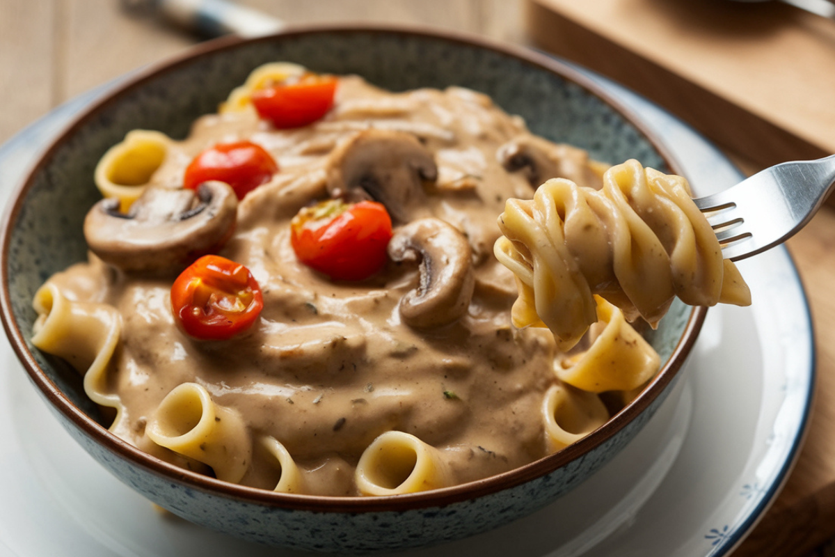 What's the marsala cream sauce made of?