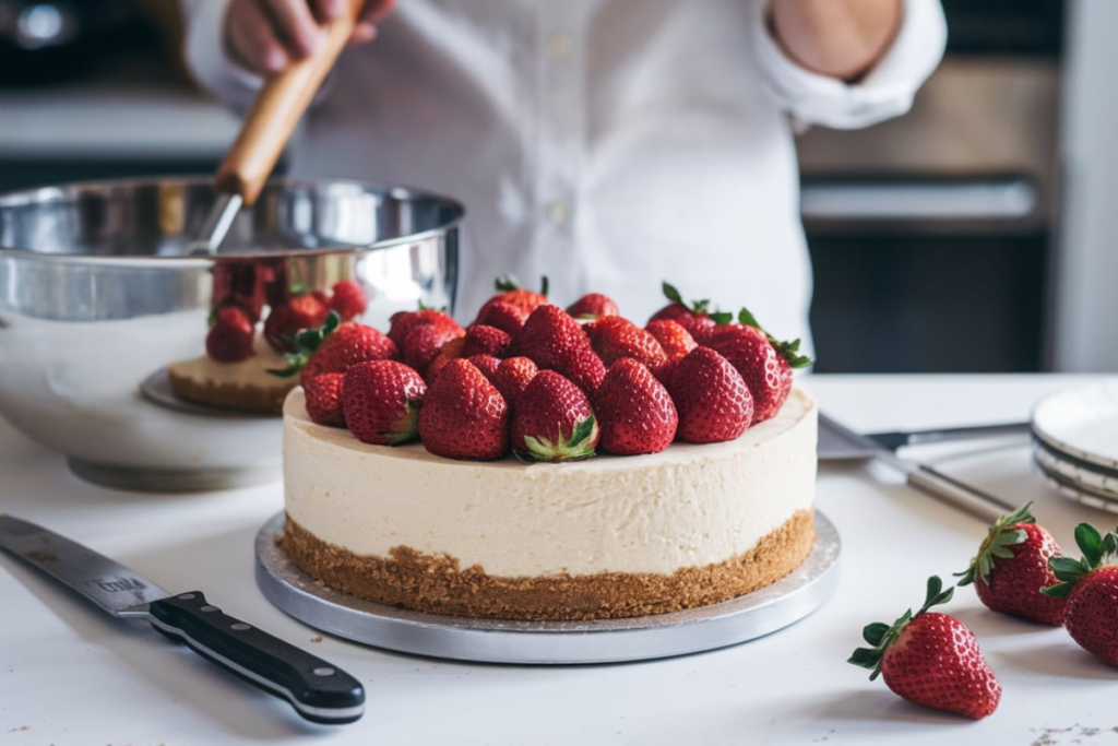 How to make a Mary Berry cheesecake?