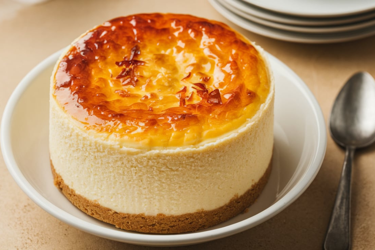 What makes a cheesecake dense or fluffy?